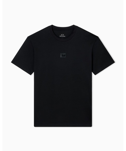 ARMANI EXCHANGE(アルマーニエクスチェンジ)の「【A|X アルマーニ エクスチェンジ】ミニロゴパッチ 半袖クルーネックTシャツ/REGULAR(Tシャツ/カットソー・メンズ・ホワイト/ブラック・LARGE/MEDIUM/SMALL/X-LARGE/X-SMALL/XX-LARGE)」の9枚目の写真