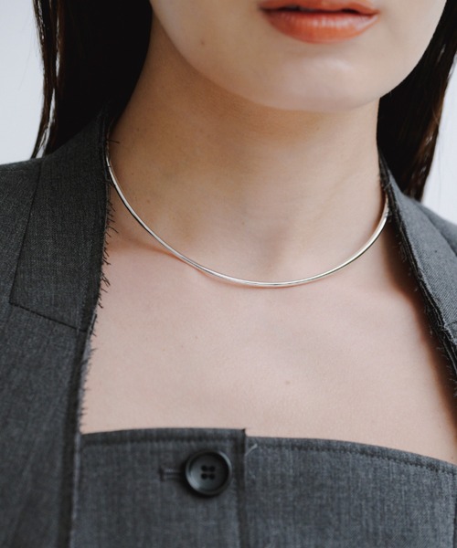 anuans（アニュアンス）の「メタルチョーカー（Tシャツ/カットソー・レディース・ゴールド/シルバー・FREE）」の3枚目の写真