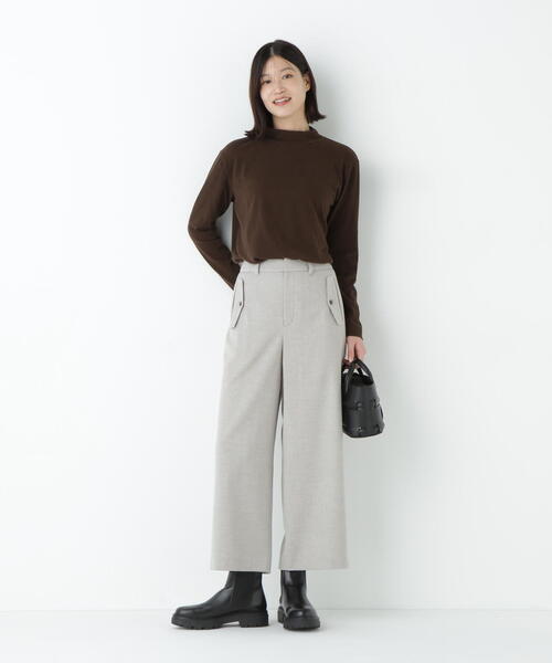 human woman（ヒューマンウーマン）の「◆【5サイズ展開】ＴＯＰツイルガウチョパンツ（その他パンツ・レディース・ベージュ系その他2/カーキ/グレー系その他・X-LARGE/LARGE/MEDIUM/SMALL/X-SMALL）」の13枚目の写真