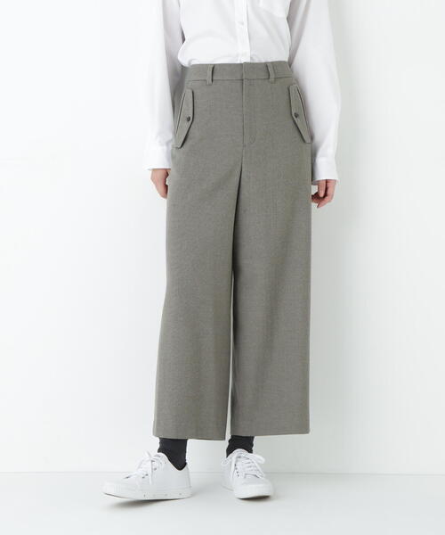 human woman（ヒューマンウーマン）の「◆【5サイズ展開】ＴＯＰツイルガウチョパンツ（その他パンツ・レディース・ベージュ系その他2/カーキ/グレー系その他・X-LARGE/LARGE/MEDIUM/SMALL/X-SMALL）」の3枚目の写真