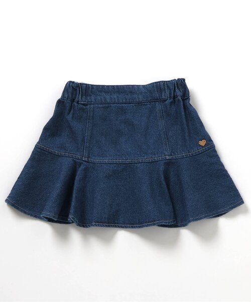 BREEZE（ブリーズ）の「【ジュニア対応】デニムスカート（デニムスカート・キッズ・ブラック/ブルー・80/90/100/110/120/130/140）」の2枚目の写真