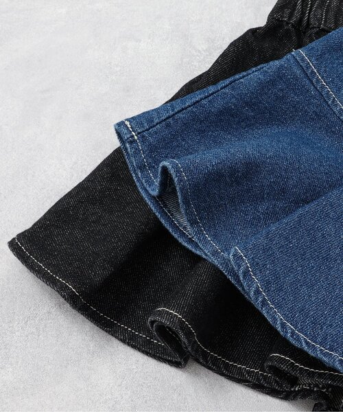 BREEZE（ブリーズ）の「【ジュニア対応】デニムスカート（デニムスカート・キッズ・ブラック/ブルー・80/90/100/110/120/130/140）」の8枚目の写真