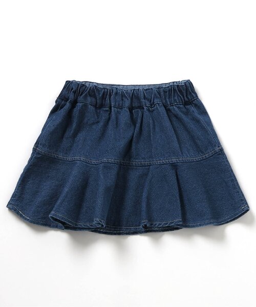 BREEZE（ブリーズ）の「【ジュニア対応】デニムスカート（デニムスカート・キッズ・ブラック/ブルー・80/90/100/110/120/130/140）」の11枚目の写真