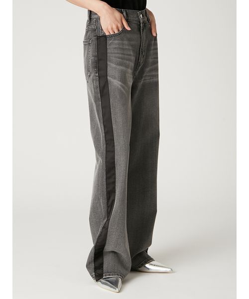 セール】リボンモチーフストレートワイドデニム（デニムパンツ）｜FRAY