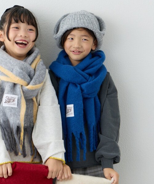 お子様サイズ✩.*˚ マフラー Champion（チャンピオン） マフラー キッズ 差し込みマフラー 女の子