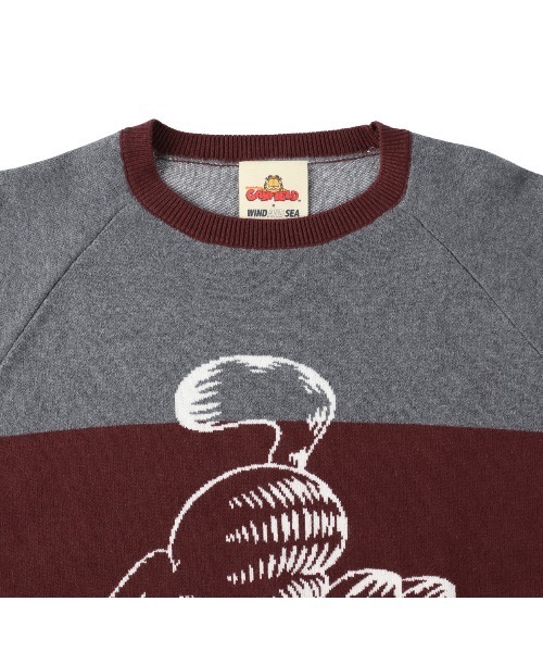 トレーナー/スウェット GARFIELD X WDS CREW NECK / WINDANDSEA WIND AND SEA - GARFIELD X WDS CREW NECK / WINDANDSEAの通販 by