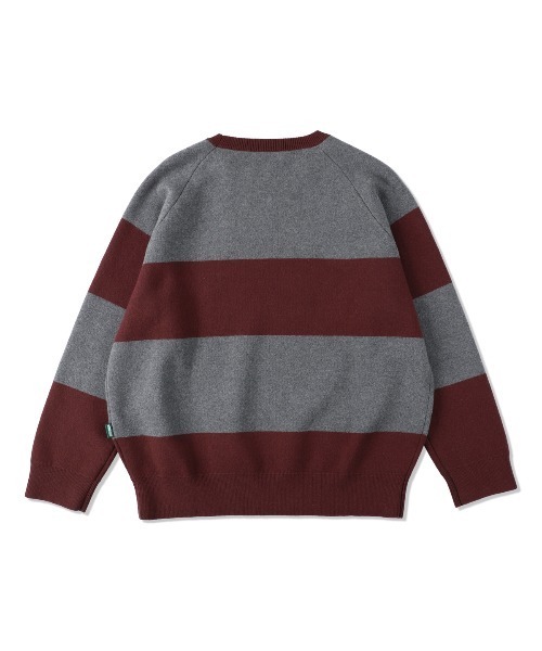 セール】GARFIELD x WDS BORDER CREW KNIT（ニット/セーター）｜WIND