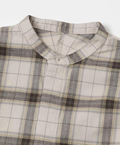 FORK&SPOON（フォークアンドスプーン）の「FORK&SPOON　ブラッシュドチェックシャツ（シャツ/ブラウス・レディース・ベージュ系その他/ブラック系その他・1）」の21枚目の写真