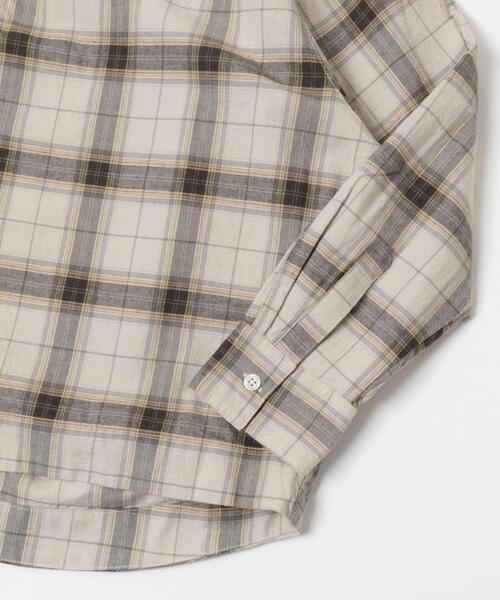 FORK&SPOON（フォークアンドスプーン）の「FORK&SPOON　ブラッシュドチェックシャツ（シャツ/ブラウス・レディース・ベージュ系その他/ブラック系その他・1）」の22枚目の写真