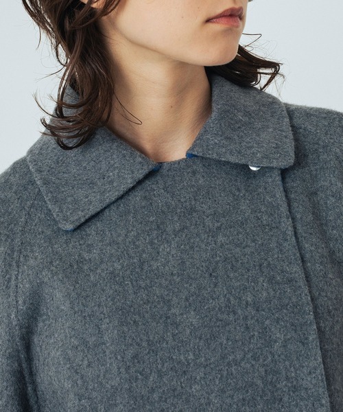 ROSE BUD（ローズバッド）の「(CREOLME)REVERSIBLE MIDDLE COAT（その他アウター・レディース・ブラウン/グレー・ONE SIZE）」の8枚目の写真