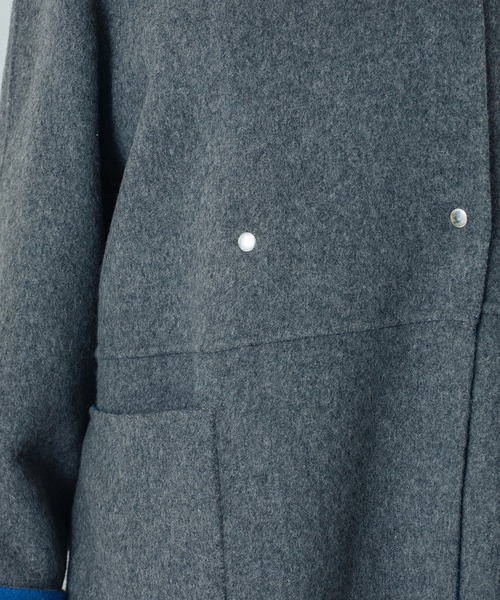 ROSE BUD（ローズバッド）の「(CREOLME)REVERSIBLE MIDDLE COAT（その他アウター・レディース・ブラウン/グレー・ONE SIZE）」の9枚目の写真