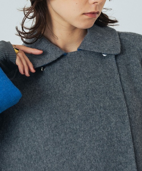 ROSE BUD（ローズバッド）の「(CREOLME)REVERSIBLE MIDDLE COAT（その他アウター・レディース・ブラウン/グレー・ONE SIZE）」の12枚目の写真