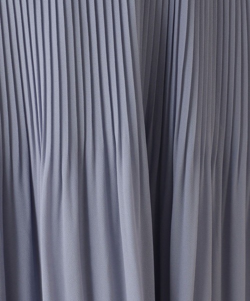 Elura（エルーラ）の「≪入卒/セレモニー/通勤≫プリーツワンピース/603869（ワンピース・レディース・ライトブルー/ネイビー・LARGE/MEDIUM）」の22枚目の写真