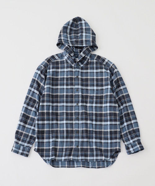 ジャーナルスタンダード（JOURNAL STANDARD）/ts(s) / ティーエスエス Laid Back Plaid Hooded SH セール】ts(s) / ティーエスエス Laid Back Plaid Hooded SH（シャツ