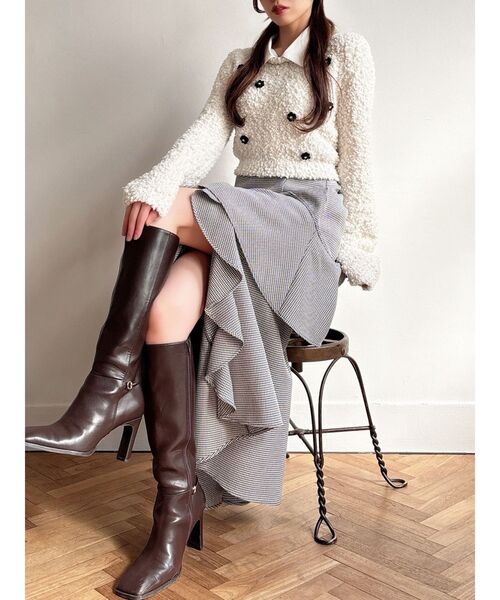 セール】フリルスリットフレアスカート（スカート）｜RESEXXY