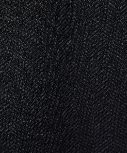 DESIGNWORKS(デザインワークス)の「【セットアップ対応】ビックヘリンボン柄 ニットジャケット(カーディガン/ボレロ・メンズ・グレー/チャコールグレー・46/48/50)」の11枚目の写真