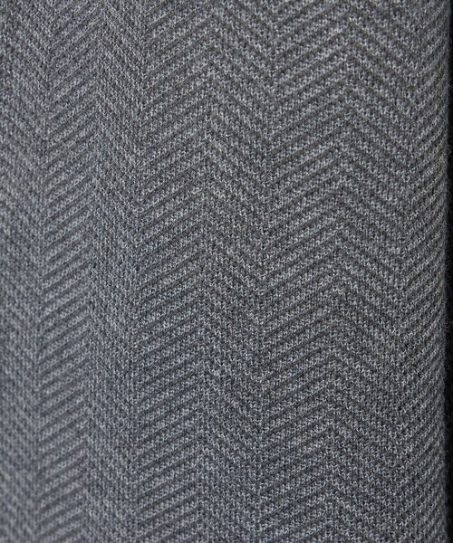 DESIGNWORKS(デザインワークス)の「【セットアップ対応】ビックヘリンボン柄 ニットジャケット(カーディガン/ボレロ・メンズ・グレー/チャコールグレー・46/48/50)」の13枚目の写真