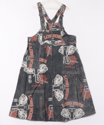 チャイハネ | 【チャイハネ】レトパケコーデュロイサロペットスカート(ジャンパースカート)