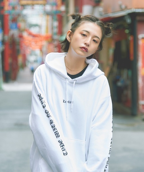 セール】【Bz】【Leyline】Black letter parka（パーカー）｜ARCHIVER