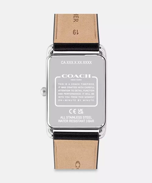 COACH（コーチ）の「エリオット ウォッチ・32MM X 26MM（アナログ腕時計・メンズ・ブラック系その他・ONE）」の3枚目の写真