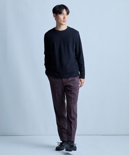 UNION STATION(ユニオンステーション)の「ミルドサージスリムイージーパンツ(その他パンツ・メンズ・グレー/ブラウン/ブラック・LL/L/M/S)」の9枚目の写真