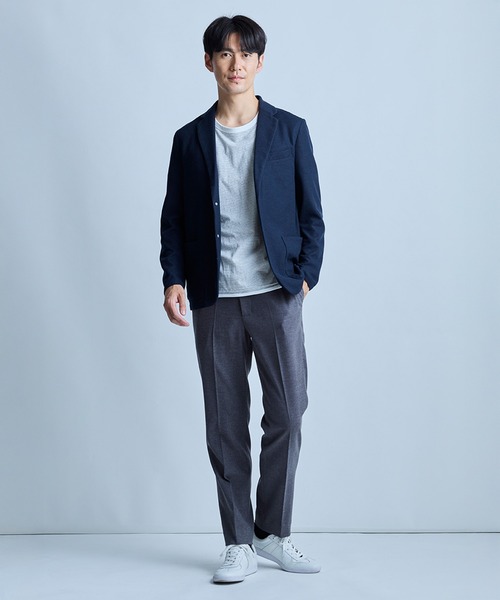 UNION STATION(ユニオンステーション)の「ミルドサージスリムイージーパンツ(その他パンツ・メンズ・グレー/ブラウン/ブラック・LL/L/M/S)」の4枚目の写真