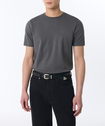 MUSINSA STANDARD（ムシンサスタンダード）の「Muscle Fit Crew Neck Modal T-Shirt [Gunmetal]（Tシャツ/カットソー・メンズ）」