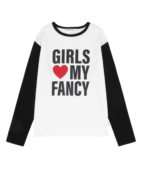 FANCY CLUB（ファンシークラブ）の「ガールズマイファンシーロングスリーブ (ブラック)_F24ZB068（Tシャツ/カットソー・レディース・その他・1/2）」の4枚目の写真