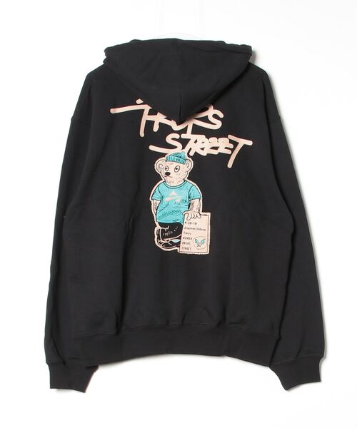 AVIREX（アヴィレックス）の「《直営店舗限定》PROPS STREET ASTAR BEAR HOODIE / AVIREX / アヴィレックス（パーカー・メンズ・ブラック/チャコールグレー/ライトグレー/イエロー/その他5/ベージュ・L/2XL/XL/M）」の7枚目の写真