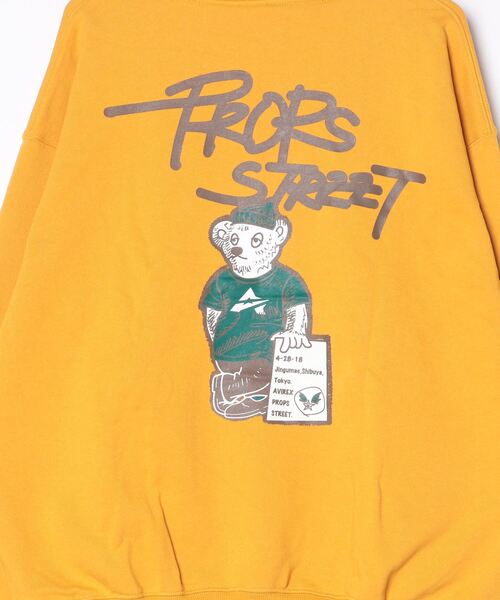 AVIREX（アヴィレックス）の「《直営店舗限定》PROPS STREET ASTAR BEAR HOODIE / AVIREX / アヴィレックス（パーカー・メンズ・ブラック/チャコールグレー/ライトグレー/イエロー/その他5/ベージュ・L/2XL/XL/M）」の13枚目の写真