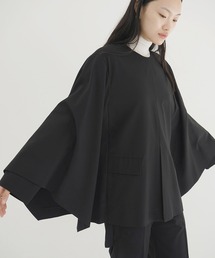 JACKET DETAIL CAPE TOPS