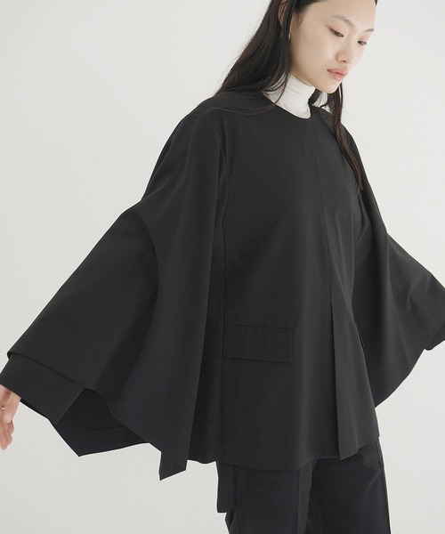 セール】JACKET DETAIL CAPE TOPS（その他トップス）｜CLANE（クラネ
