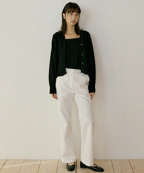 LINGSEOUL(リングソウル)の「whole garment knit cardigan-black(カーディガン/ボレロ・レディース・その他・FREE)」の3枚目の写真