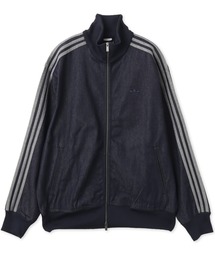 adidas(�A�f�B�_�X)��adidas DENIM FIREBIRD TRACK TOP / �A�f�B�_�X �f�j�� �t�@�C���[ �o�[�h �g���b�N�g�b�v(���̑��A�E�^�[)