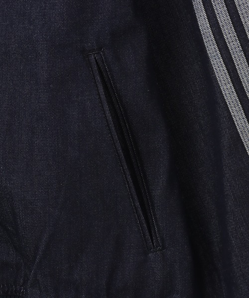 adidas(アディダス)の「adidas DENIM FIREBIRD TRACK TOP / アディダス デニム ファイヤー バード トラックトップ(その他アウター・メンズ・インディゴブルー・M/L/XL/XXL)」の7枚目の写真