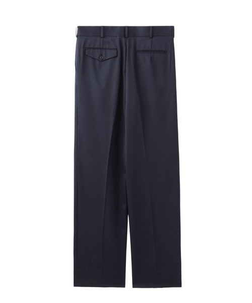 JOHN LAWRENCE SULLIVAN（ジョンローレンスサリバン）の「WOOL GABARDINE FOLDED WIDE TROUSERS（スラックス・メンズ・ブラック/グレー・44/46/48）」の3枚目の写真