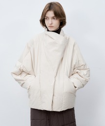 OLD TIMES（オールドタイムズ）の「【tageechita】デコンストラクトラップダウンジャケット（ダウンジャケット/コート）」