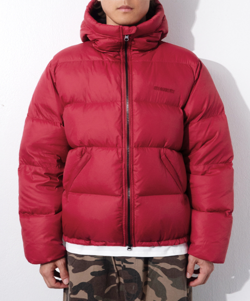 QT8 GARMENTS(キューティーエイトガーメント)の「RG Duck Down Heavyweight Hoodie Jacket (Red)(ダウンジャケット/コート・レディース・その他・MEDIUM/LARGE/X-LARGE)」の13枚目の写真