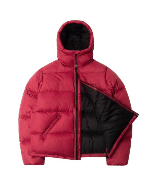 QT8 GARMENTS(キューティーエイトガーメント)の「RG Duck Down Heavyweight Hoodie Jacket (Red)(ダウンジャケット/コート・レディース・その他・MEDIUM/LARGE/X-LARGE)」の14枚目の写真