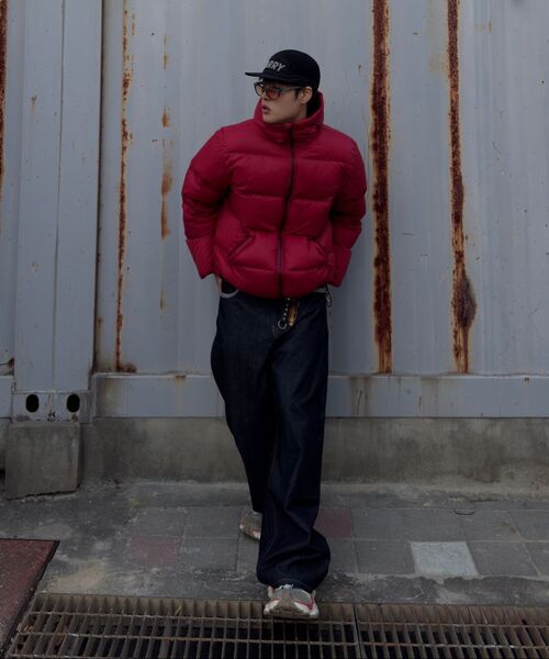 QT8 GARMENTS(キューティーエイトガーメント)の「RG Duck Down Heavyweight Hoodie Jacket (Red)(ダウンジャケット/コート・レディース・その他・MEDIUM/LARGE/X-LARGE)」の12枚目の写真