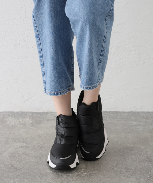 SOREL(ソレル)の「SOREL/ソレル キネティックインパクトパフィージップWP(ブーツ・レディース・ブラック・24.5cm/24cm/23.5cm/23cm)」の9枚目の写真
