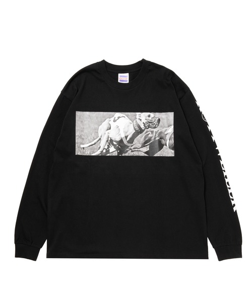 ROTTWEILER（ロットワイラー）の「DOGRACE LS TEE（Tシャツ/カットソー・メンズ・ブラック/ホワイト・S/M/L/XL）」の8枚目の写真