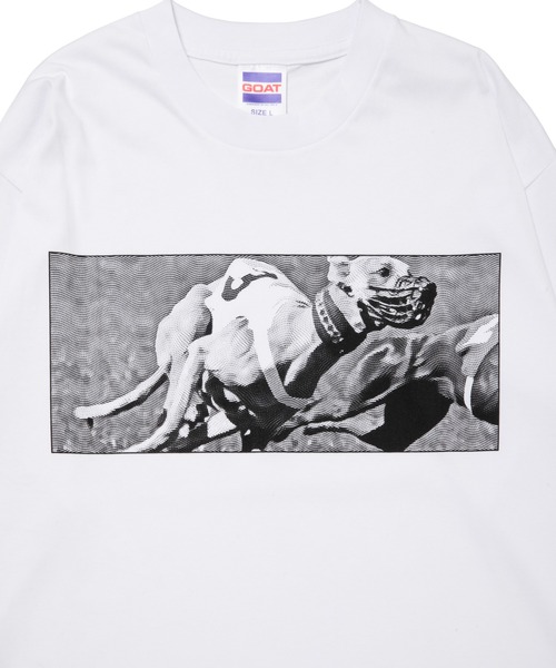 ROTTWEILER（ロットワイラー）の「DOGRACE LS TEE（Tシャツ/カットソー・メンズ・ブラック/ホワイト・S/M/L/XL）」の5枚目の写真