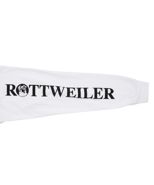 ROTTWEILER（ロットワイラー）の「DOGRACE LS TEE（Tシャツ/カットソー・メンズ・ブラック/ホワイト・S/M/L/XL）」の7枚目の写真