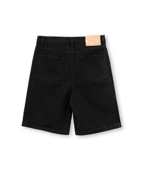 BROWNYARD(ブラウンヤード)の「24SS デニムショーツ, ブラック(その他パンツ・レディース・その他・3/4)」の2枚目の写真