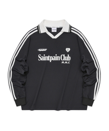 SAINTPAIN | SPハートロゴエンブレムカラージャージ-ブラック(Tシャツ/カットソー)