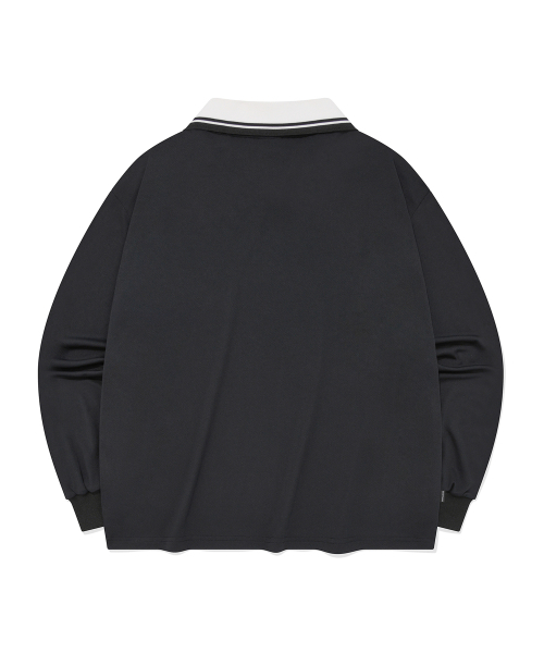 SAINTPAIN（セイントペイン）の「SPハートロゴエンブレムカラージャージ-ブラック（Tシャツ/カットソー・レディース・その他・MEDIUM/LARGE）」の2枚目の写真