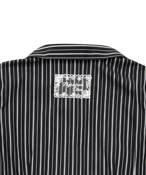 HIGH SCHOOL DISCO(ハイスクールディスコ)の「エピックスストライプ 半袖シャツ(シャツ/ブラウス・レディース・その他・SMALL/MEDIUM)」の4枚目の写真