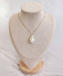nico nico（ニコニコ）の「【 nico nico / ニコニコ 】U字型淡水パールネックレス（ネックレス）」