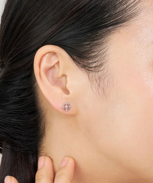 VENDOME AOYAMA（ヴァンドーム青山）の「[プラチナ・ウーマン] ダイヤモンド ピアス（ピアス（両耳用）・レディース・プラチナム・ONE SIZE）」の6枚目の写真